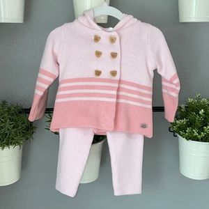 NWT- Rock A Bye Baby Knit Set- 6-12 Months
